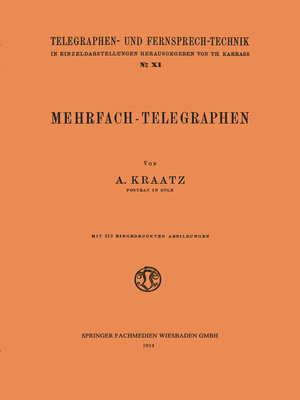 cover image of Mehrfach-Telegraphen